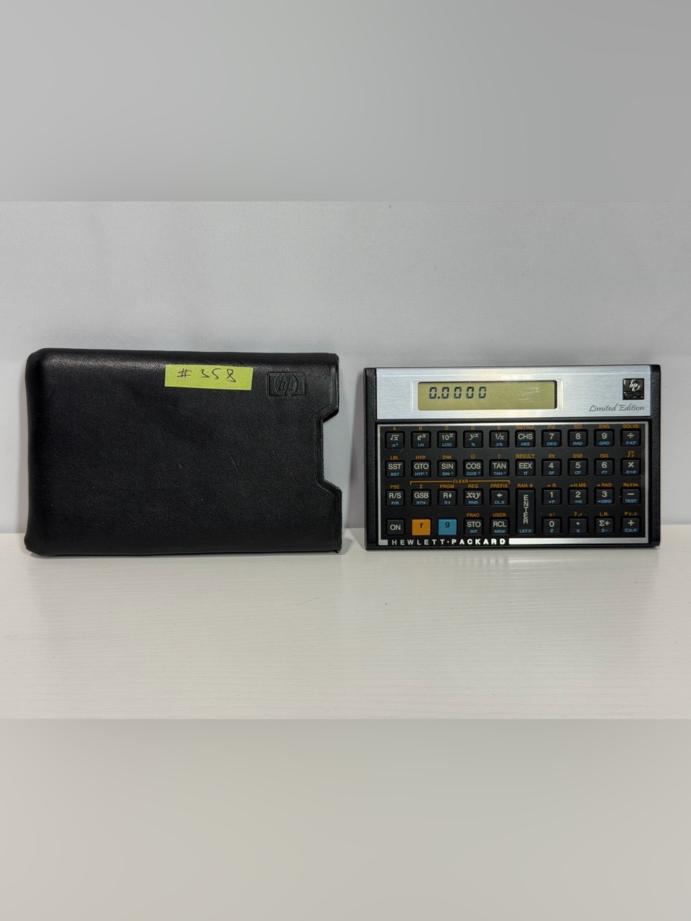 #358 Hewlett Packard HP-15C Calculator USA with Case Working